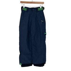 Bonfire Navy Blue Snowboarding Ski Winter Pants Sz M Kids